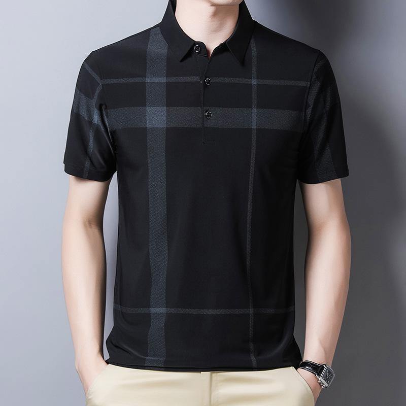 Polo de solapa casual de negocios de verano - MXbueno