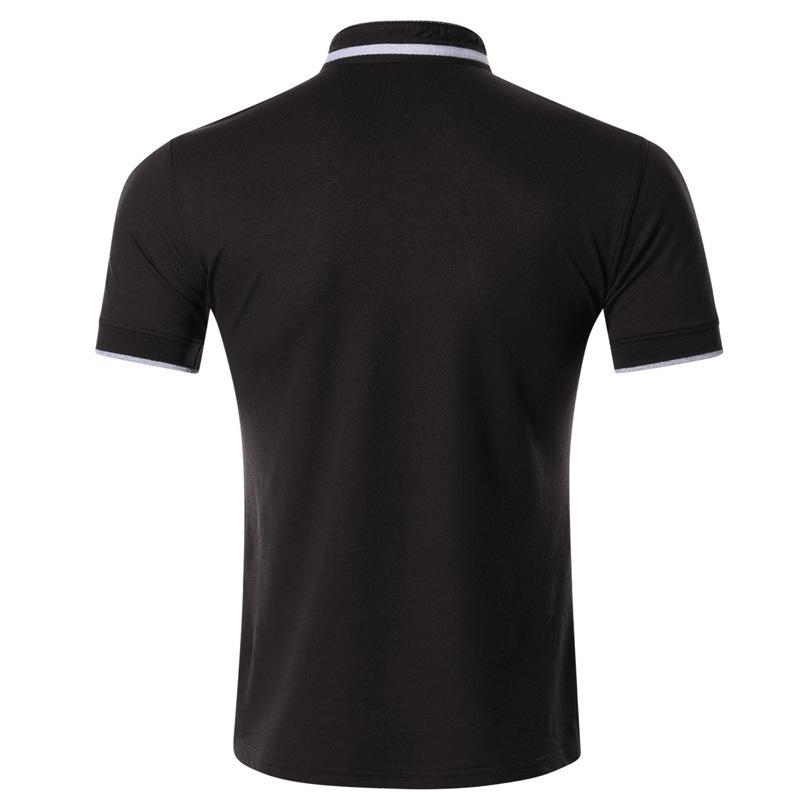 2021 playera tipo polo de alta costura para hombre con solapa