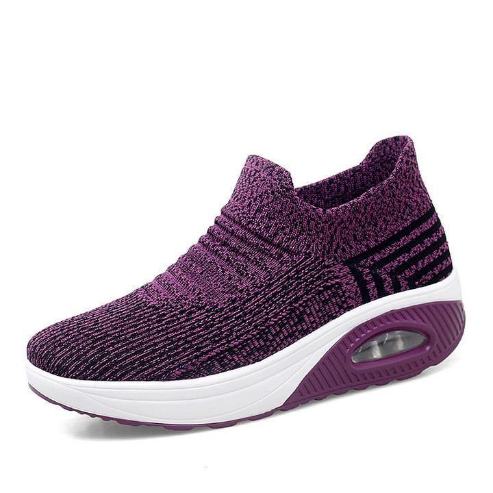 Damas Peso Ligero Zapatos Corrientes Respirables - MXbueno