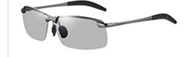 Gafas de sol fotocrómicas con lente polarizada(Enviar estuche de gafas)
