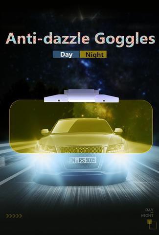 VISOR DE SOL DE COCHE DÍA NOCHE ANTI-DAZZLE
