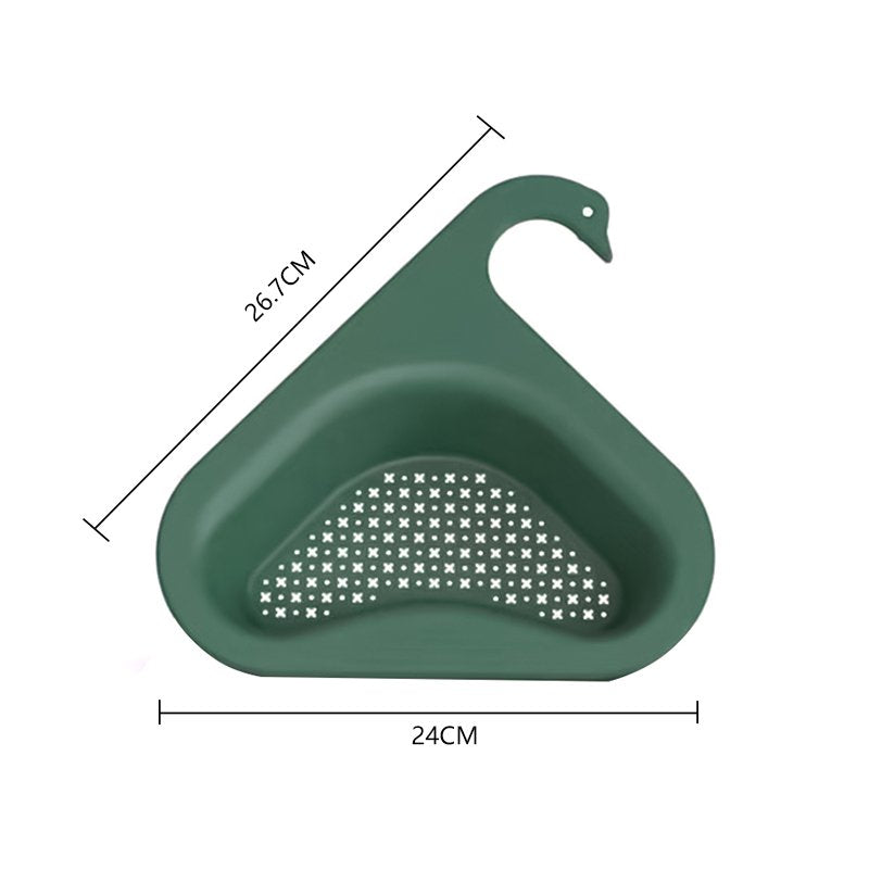 2PCS Fregadero De Cocina Escurridor Cisne Escurreplatos