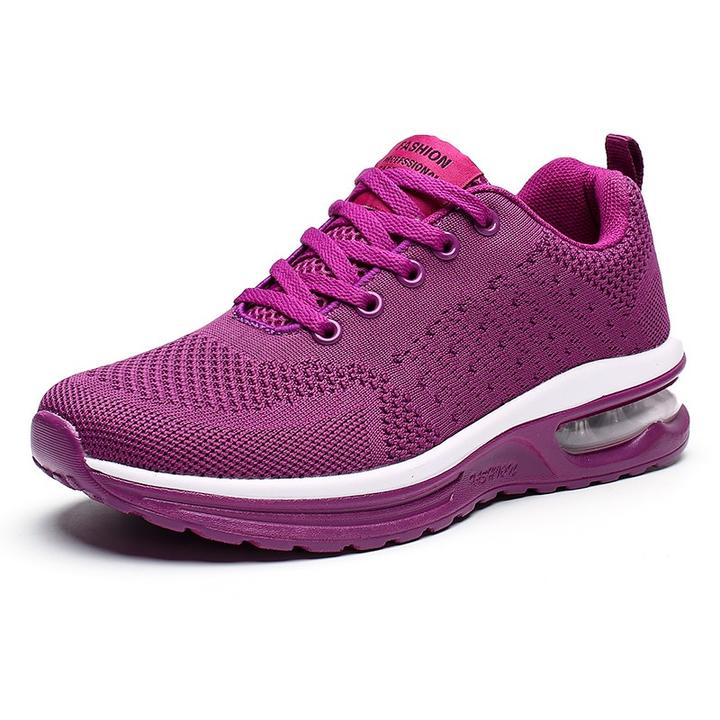Zapatillas de tenis de plataforma de cojín de aire transpirable populares para hombre y mujer