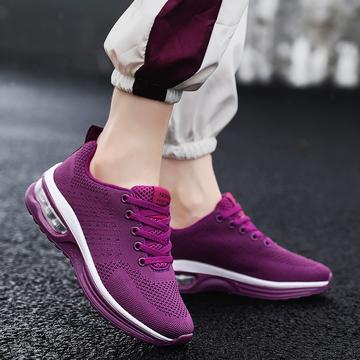 Zapatillas de tenis de plataforma de cojín de aire transpirable populares para hombre y mujer
