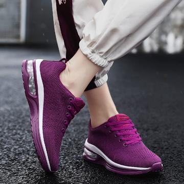 Zapatillas de tenis de plataforma de cojín de aire transpirable populares para hombre y mujer