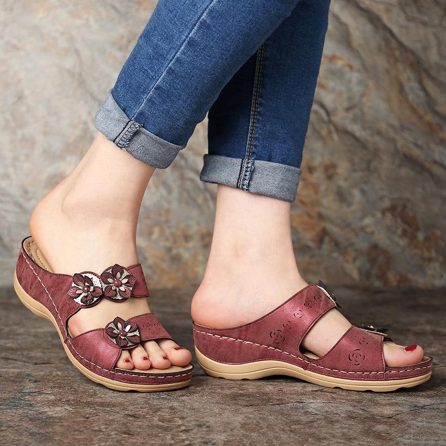 Sandalias elegantes de verano