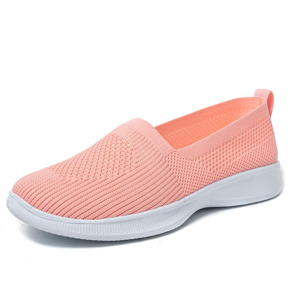 Calzado deportivo ligero y plano para mujer
