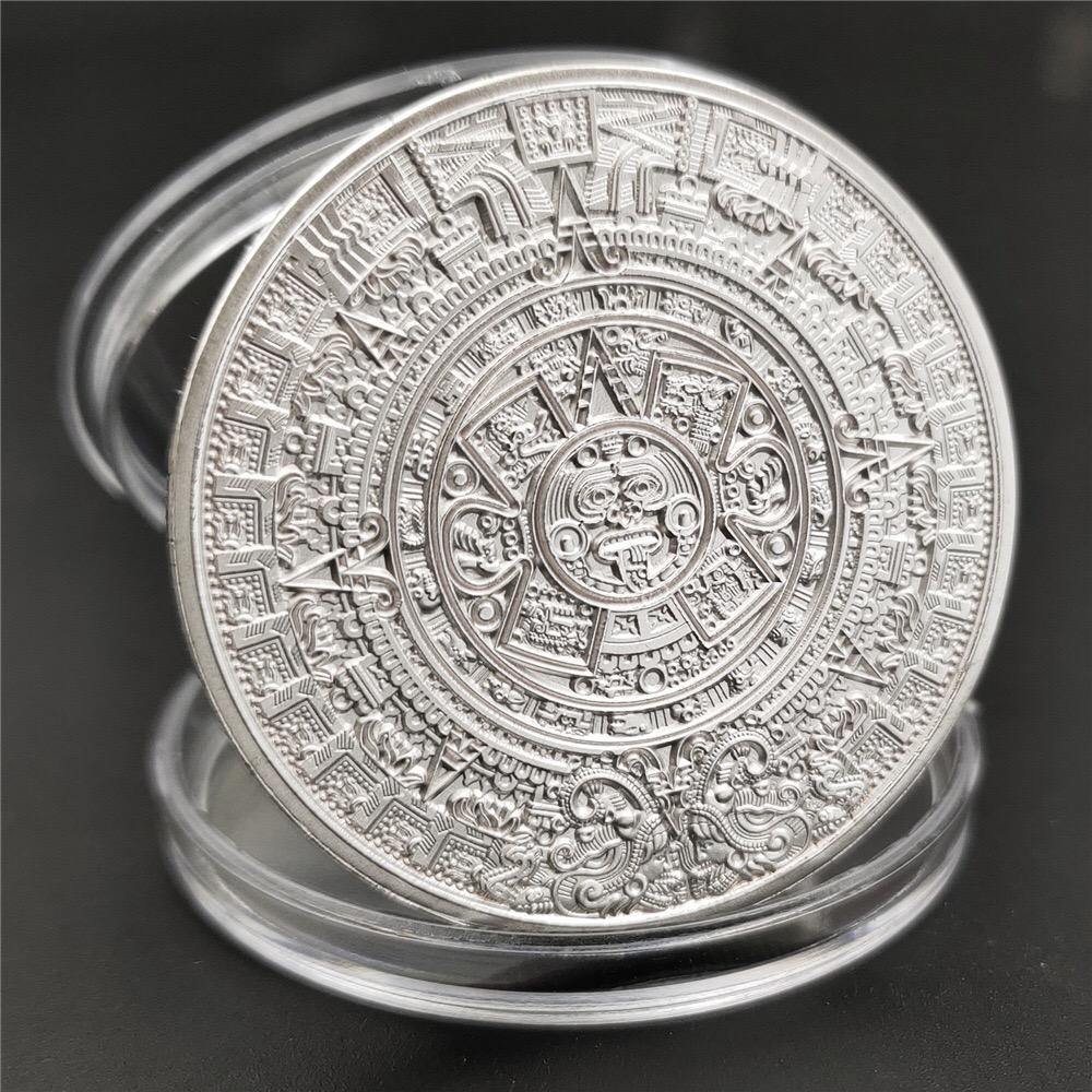Piedra del Calendario Azteca, Guerrero Águila Emperador de Tenochtitlan Nuevo - MXbueno