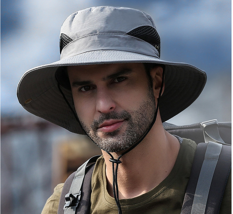 Sombrero para el sol plegable con protección UV para hombre - MXbueno