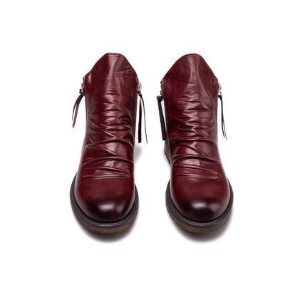 Botas De Hombre Hechas A Mano Antideslizantes - MXbueno
