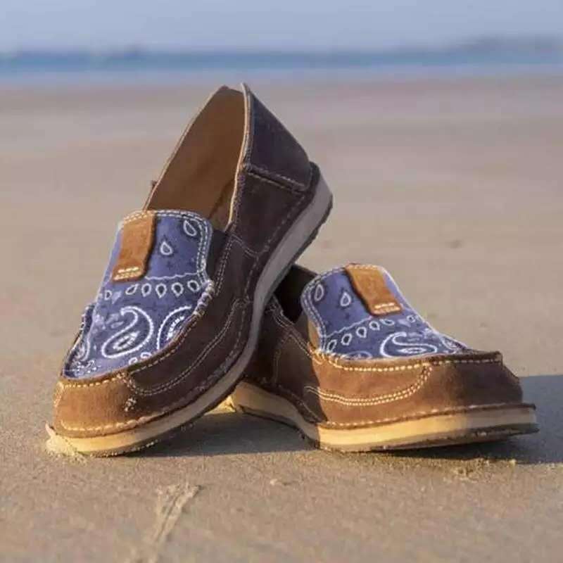 Zapatos Deportivos De Lona Con Bloques De Color Arcoíris Para Mujer
