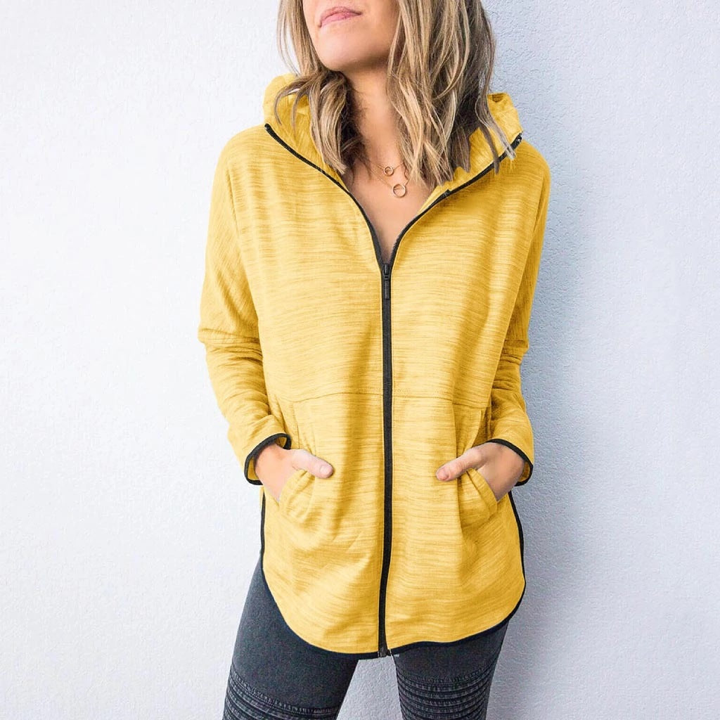 Nueva Chaqueta De Otoño E Invierno Para Mujer, Suéter Superior Deportivo.