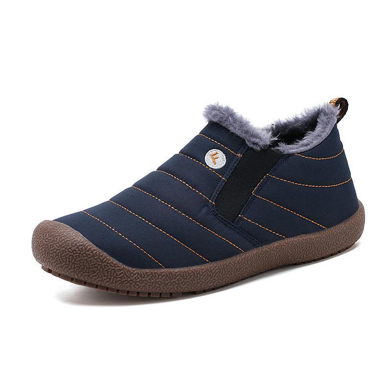 Botas Cortas Cálidas Impermeables Y De Terciopelo - MXbueno
