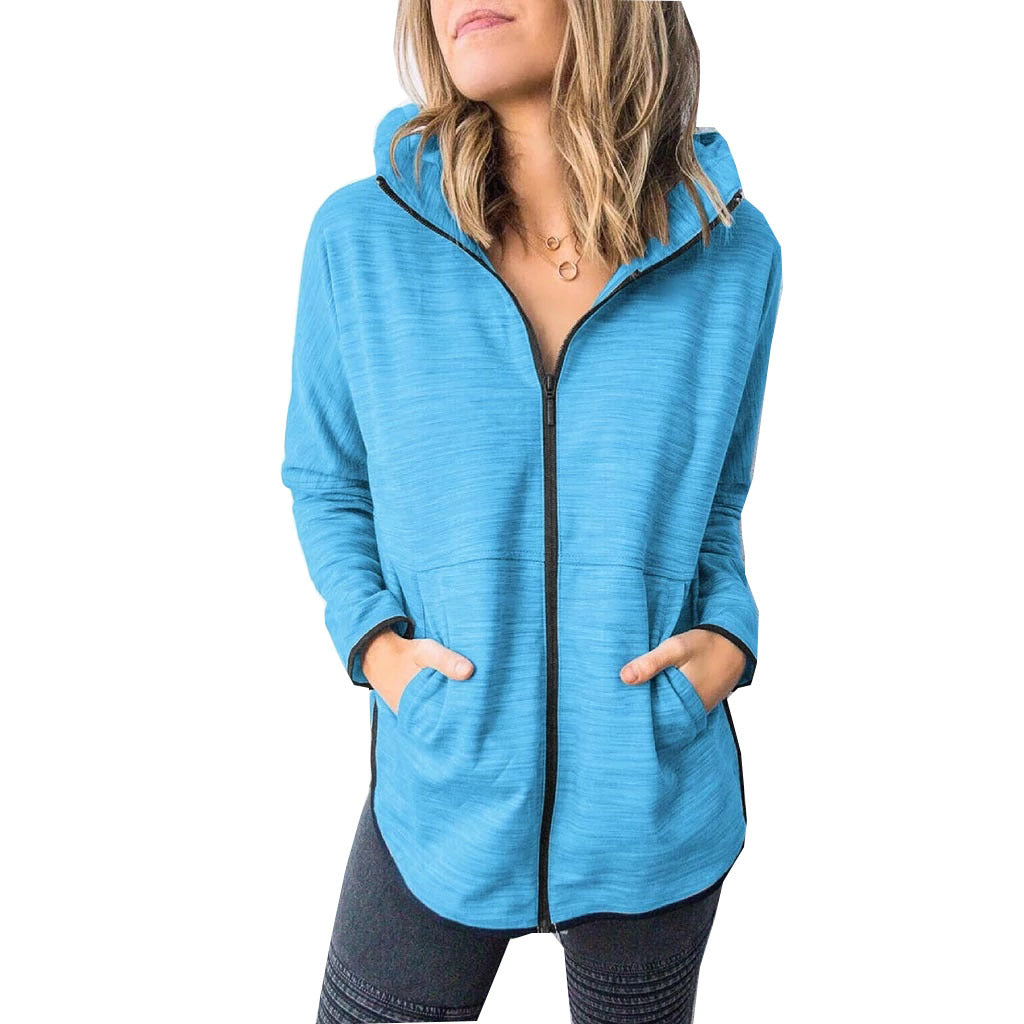 Nueva Chaqueta De Otoño E Invierno Para Mujer, Suéter Superior Deportivo.