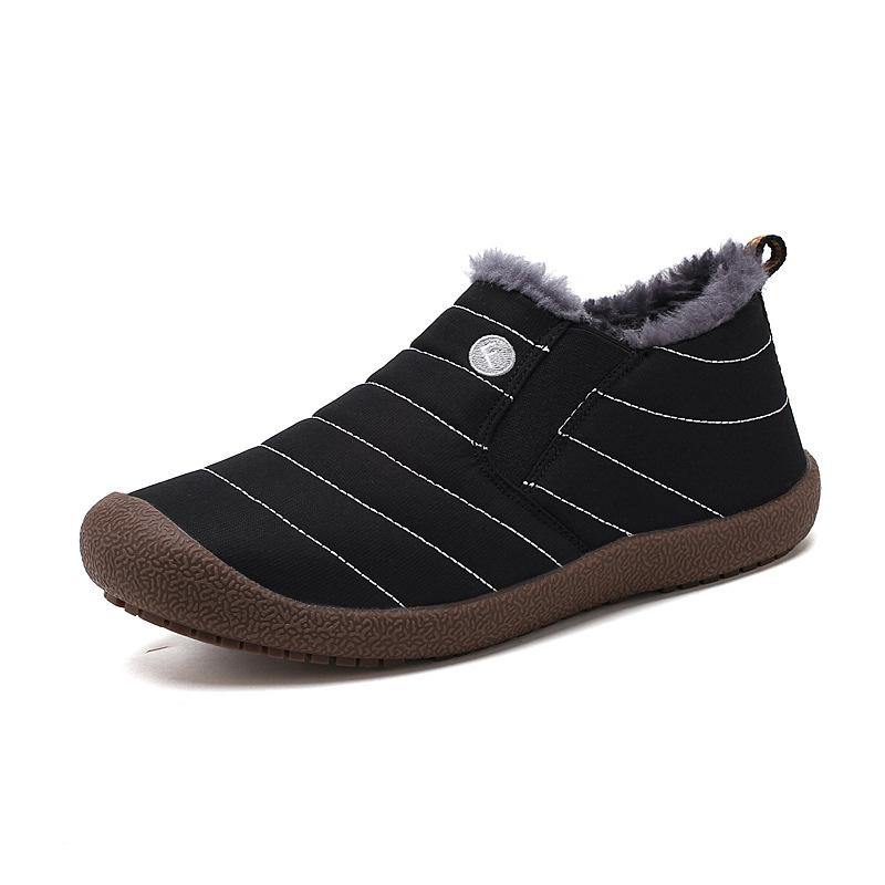 Botas Cortas Cálidas Impermeables Y De Terciopelo - MXbueno