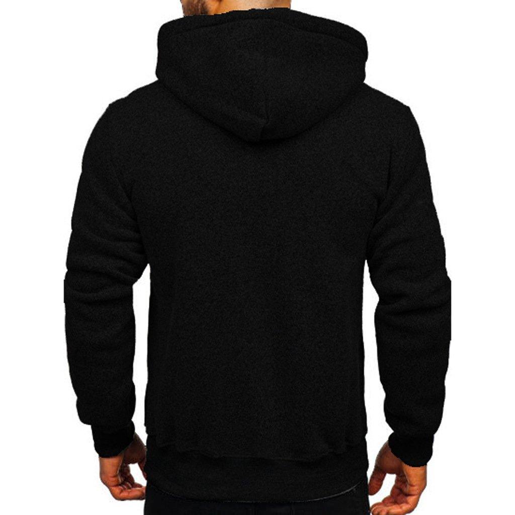 Chaqueta con capucha para hombres agarran un cárdigan de terciopelo - MXbueno