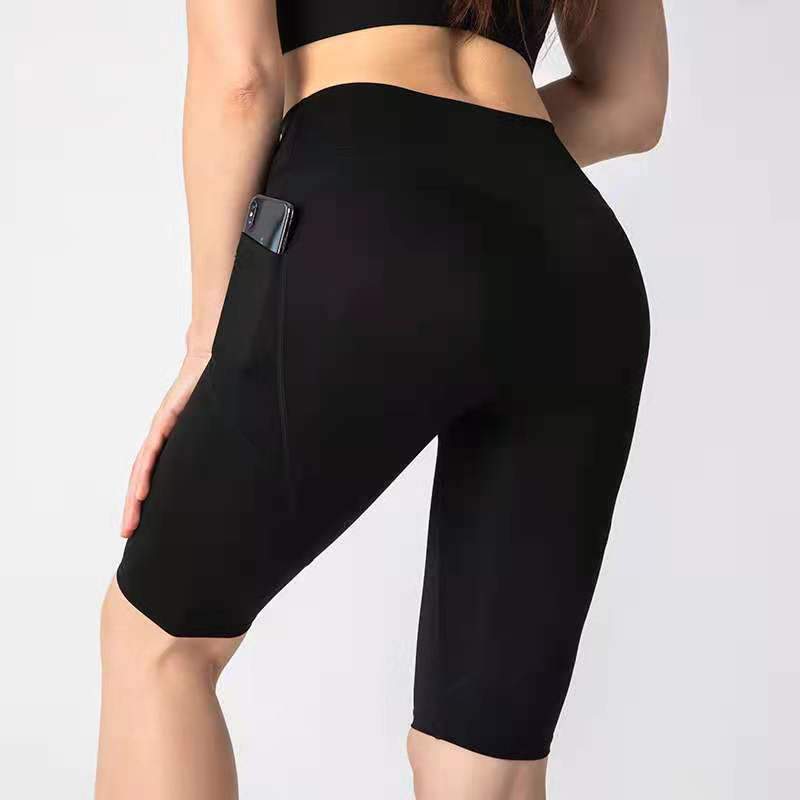 Pantalones De Yoga De Cintura Alta Nude