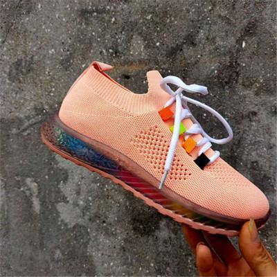Zapatillas de mujer casual planas de color - MXbueno