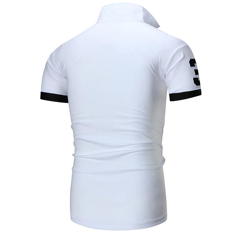 Polo de hombre manga corta de verano - MXbueno
