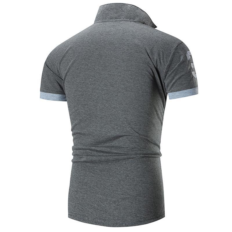 Polo de hombre manga corta de verano - MXbueno