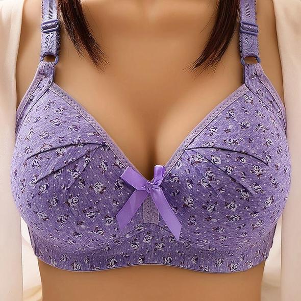 Sujetador De Talla Grande Ropa Interior De Mujer Sin Cables Confort Suave Delgado Transpirable