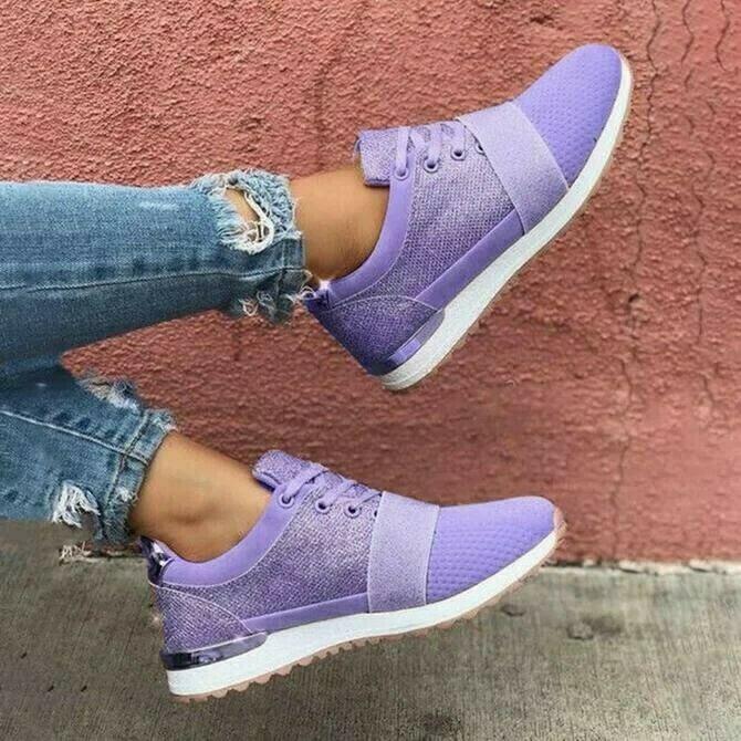 Mocasines De Tacón Bajo Con Cordones