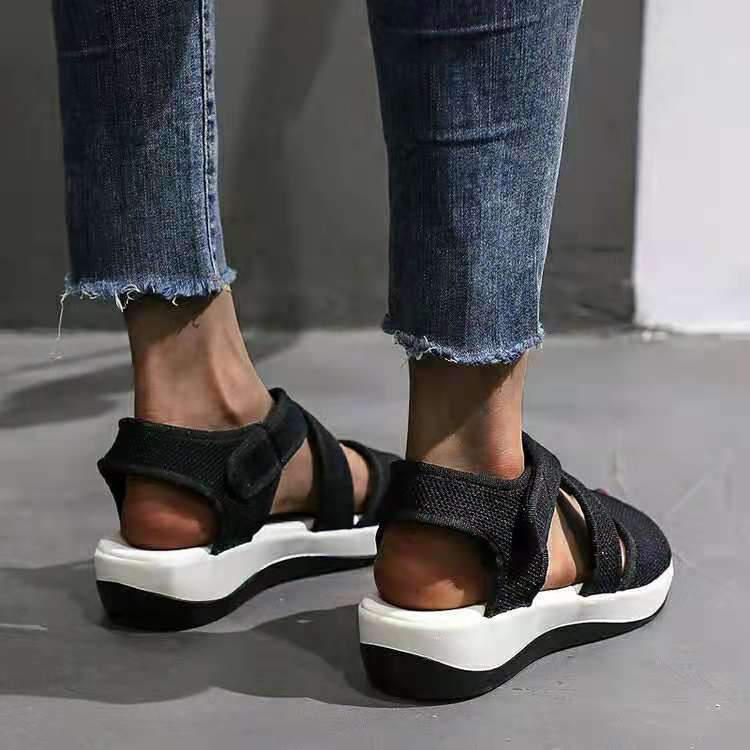 Sandalias De Suela Blanda Para Mujer