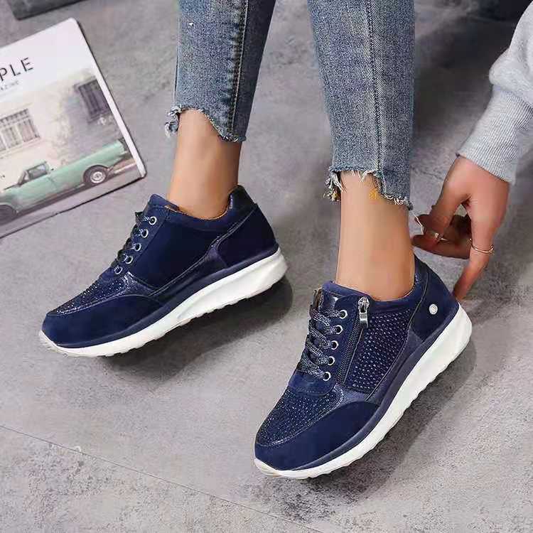 Zapatillas De Moda Con Cremallera