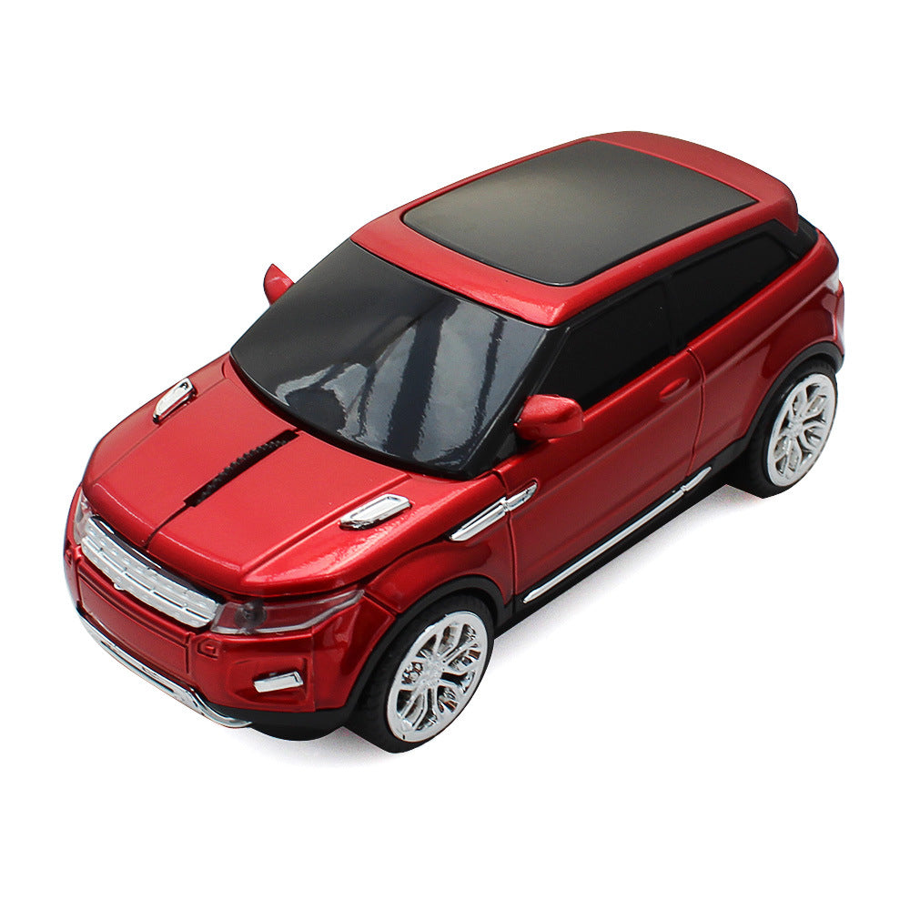 Ratón inalámbrico del modelo de coche