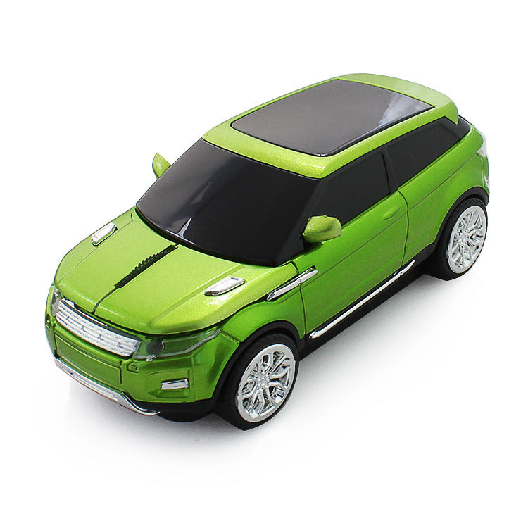 Ratón inalámbrico del modelo de coche