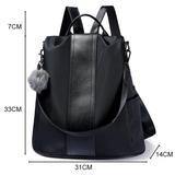 BOLSO ANTIRROBO PARA MUJER, CĂMODO, SEGURO Y MULTIFUNCIONAL - MXbueno