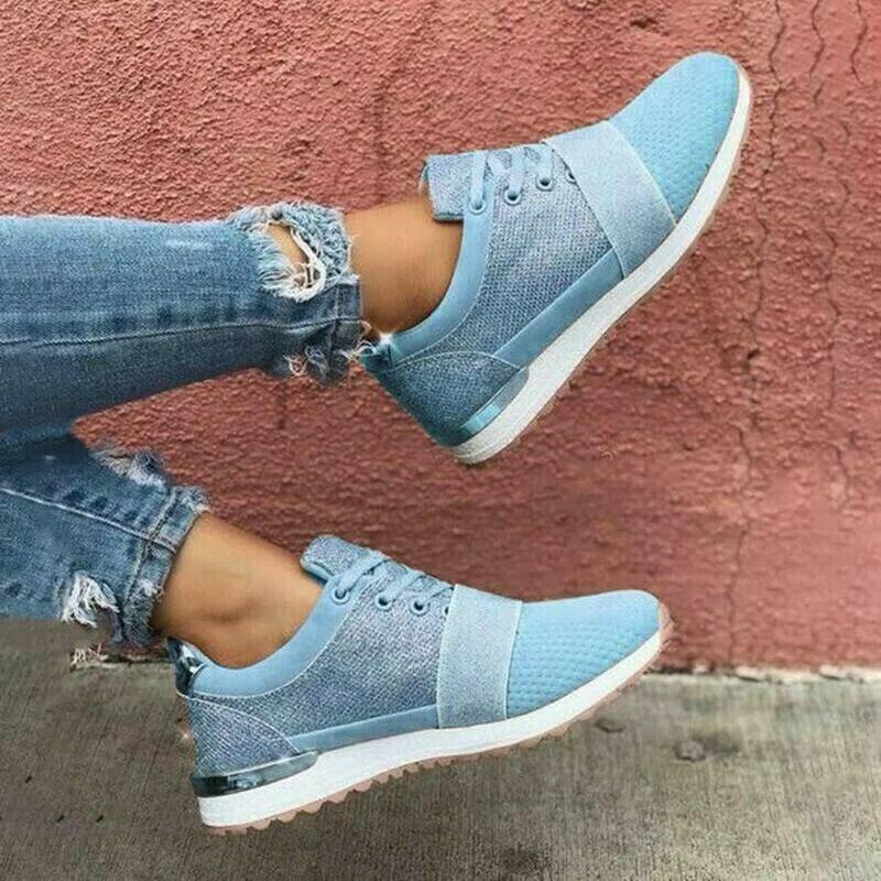 Mocasines De Tacón Bajo Con Cordones