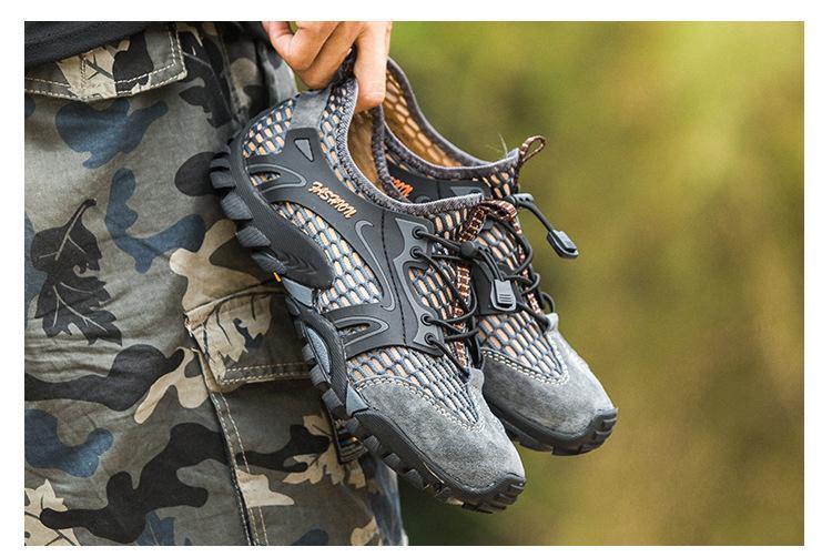 Nuevos Zapatos De Malla De Montañismo Antideslizantes Transpirables - MXbueno