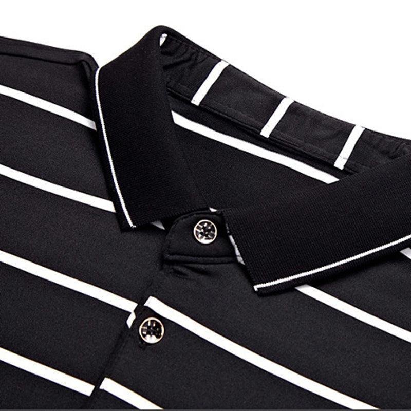 playera tipo polo a rayas - MXbueno
