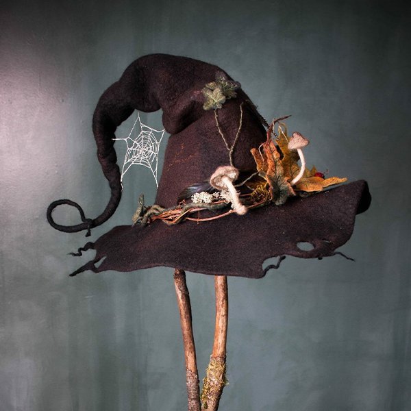 🔥 Fiesta De Halloween Sombreros De Bruja De Fieltro