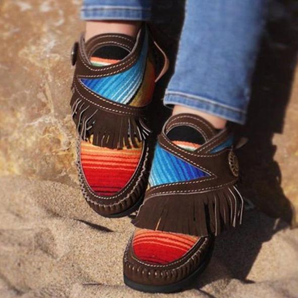 Botines Retro De Gamuza Para Mujer
