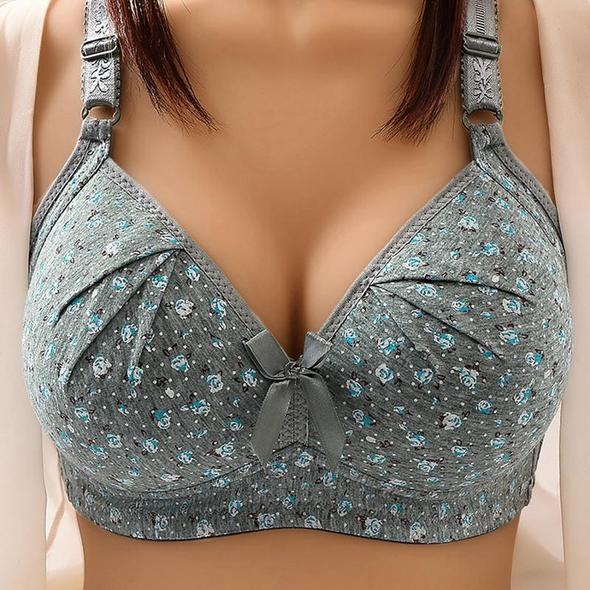 Sujetador De Talla Grande Ropa Interior De Mujer Sin Cables Confort Suave Delgado Transpirable