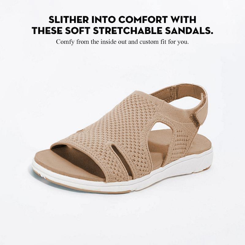 Sandalias elásticas transpirables para mujer - MXbueno