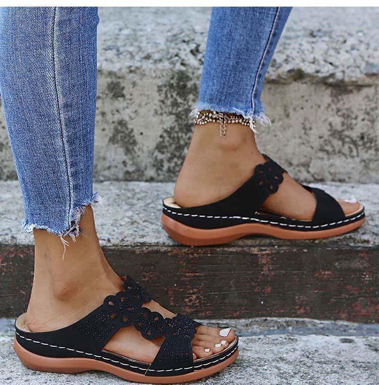 Estilo de moda Nuevas sandalias ortopédicas de cuña antideslizante - MXbueno