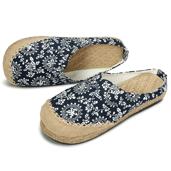 Zapatos de Mujeres Casual algodón lino al aire libre cómodo redondo dedo