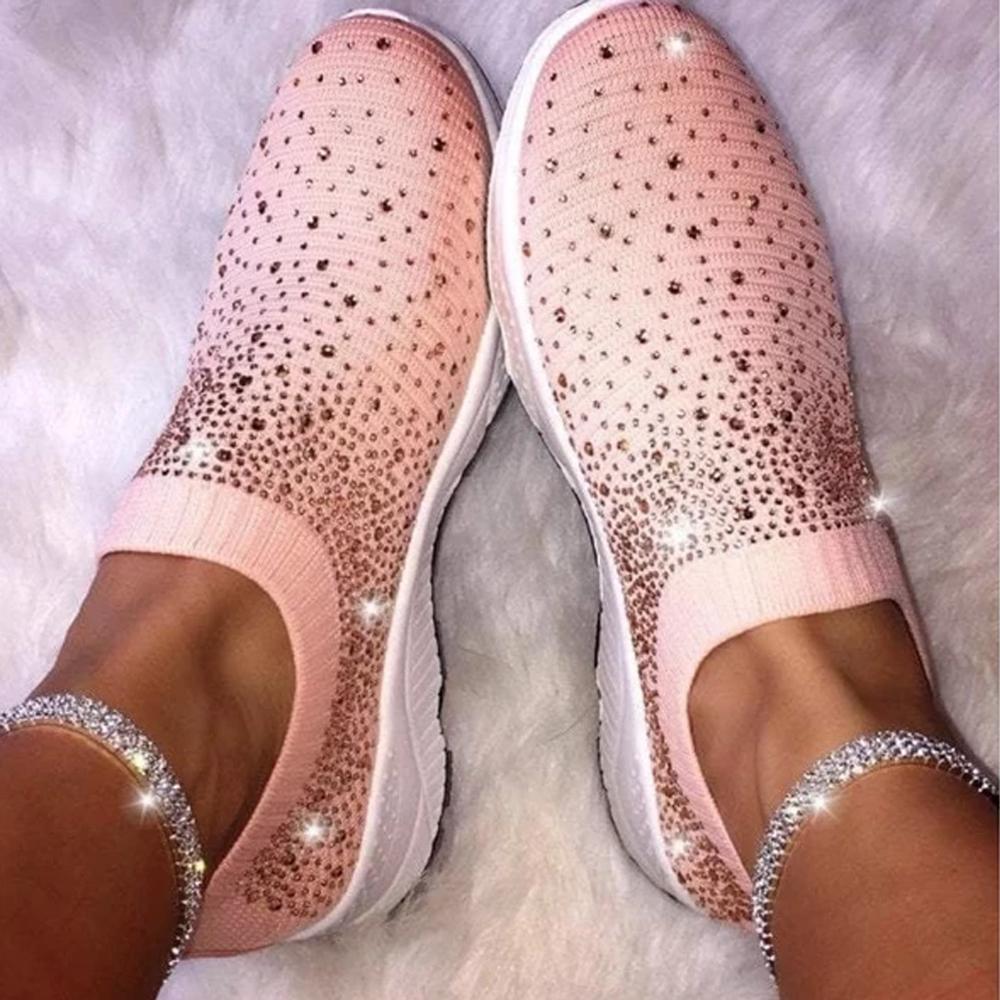 Zapatillas de cristal