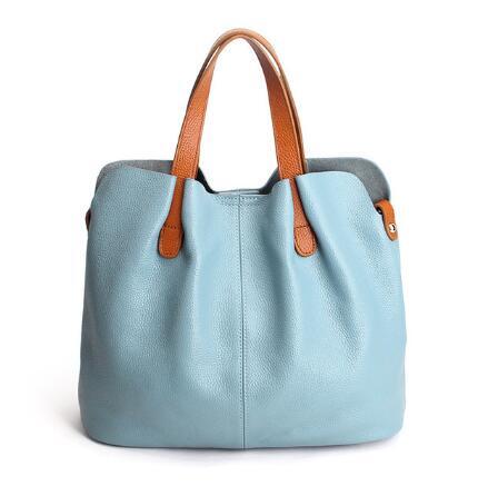 Bolso Shopper De Piel Dos En Uno