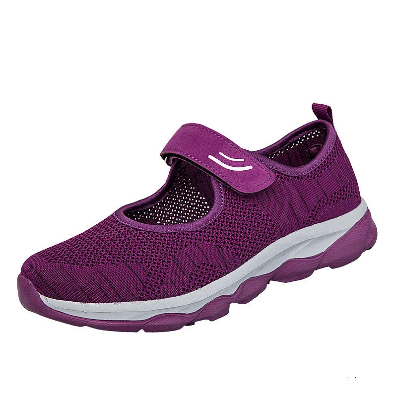 Zapatillas Deportivas Para Mujeres De Mediana Edad Y Ancianos