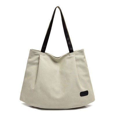 Bolso De Lona De Gran Capacidad Para Mujer
