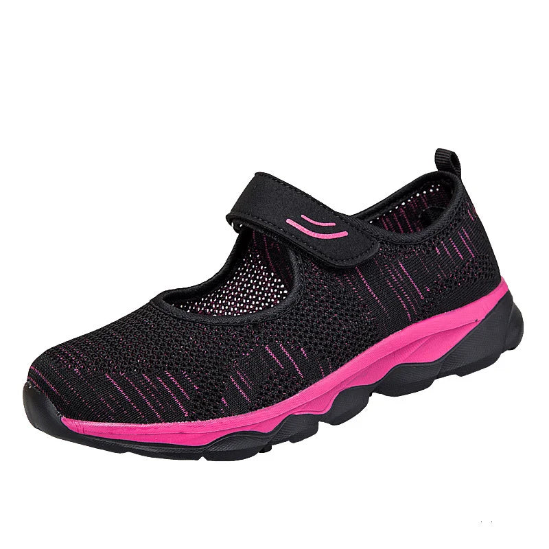 Zapatillas Deportivas Para Mujeres De Mediana Edad Y Ancianos