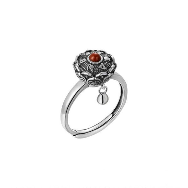 Anillo Tradicional De Alivio De La Ansiedad De Lotus
