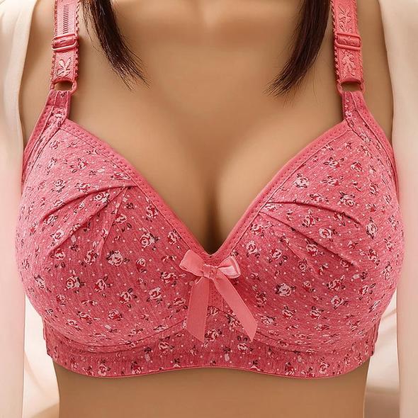 Sujetador De Talla Grande Ropa Interior De Mujer Sin Cables Confort Suave Delgado Transpirable