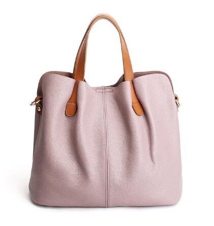 Bolso Shopper De Piel Dos En Uno