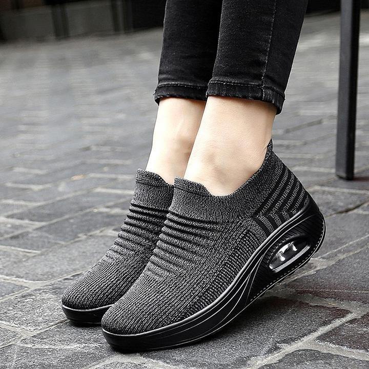 Damas Peso Ligero Zapatos Corrientes Respirables - MXbueno