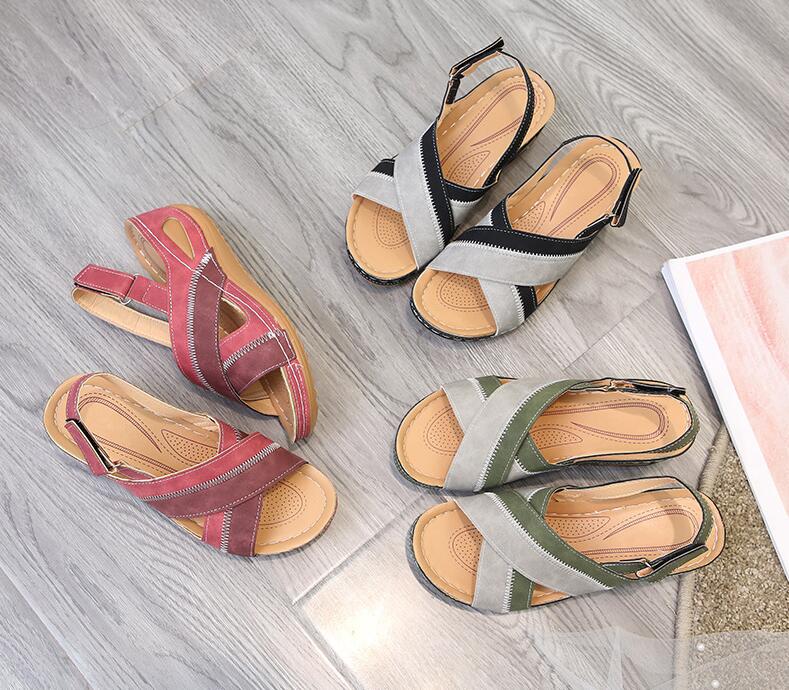 ๐ Sandalias De Mujer Tacones Bajos